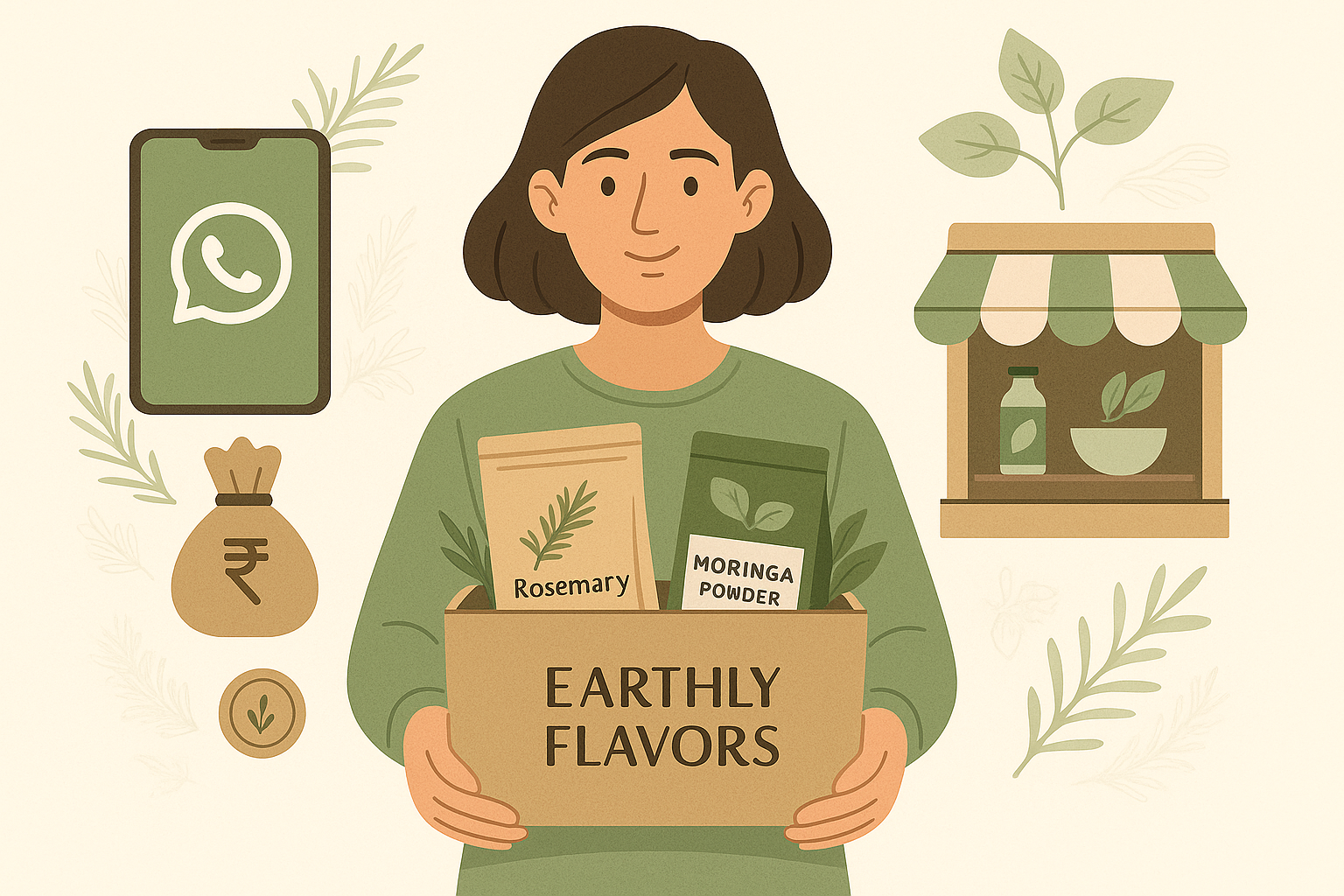 Join Earthly Flavors as a distributor or reseller and grow your business with premium herbs like rosemary and moringa powder. Discover the benefits, get guidance, and start your herbal journey today.